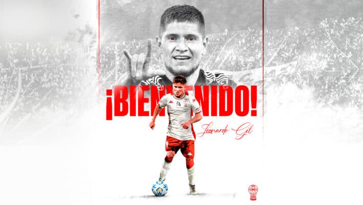 Leonardo Gil ya es refuerzo de Huracán