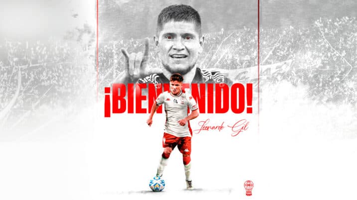 Leonardo Gil ya es refuerzo de Huracán
