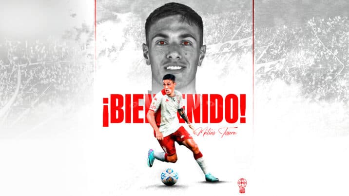 Matías Tissera ya es refuerzo de Huracán
