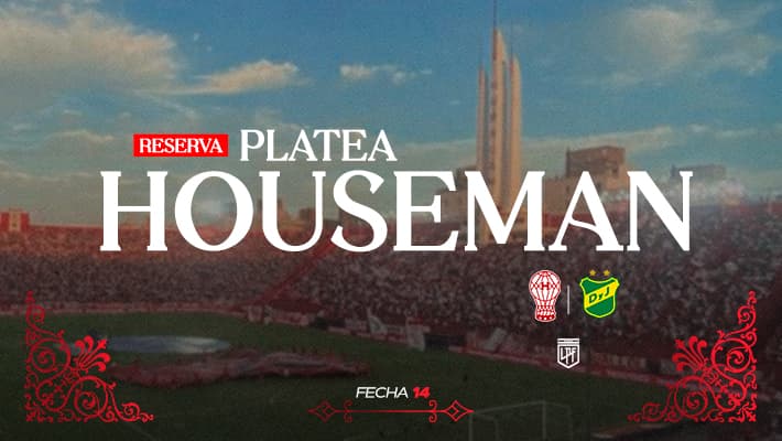 Reservas para la platea Houseman ante Defensa