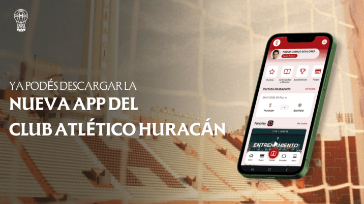 Nueva App del Club Atlético Huracán