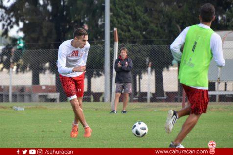 Huracán entrenó esta mañana en la Quemita