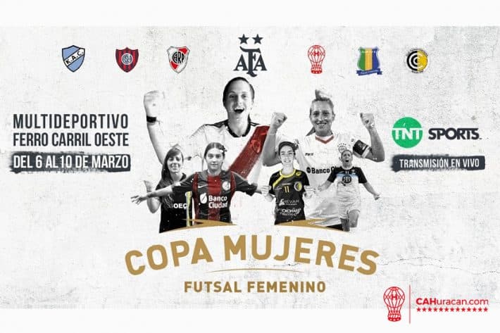 Futsal Femenino participará de la Copa Mujeres