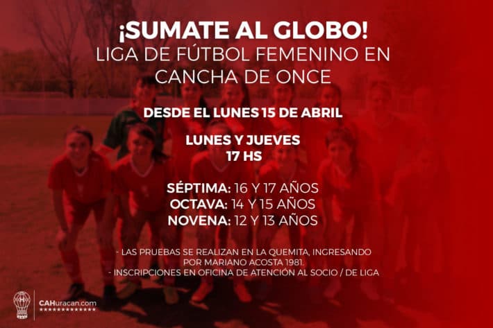 La Liga Amateur sumará fútbol femenino