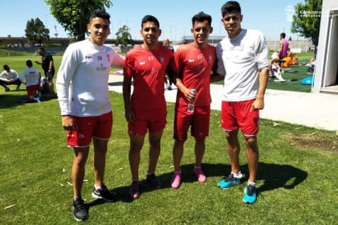 Fútbol formal ante un combinado de Cuarta y Sexta
