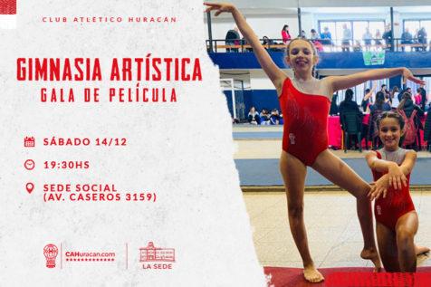 Gimnasia Artística despedirá el año con una «Gala de Película»