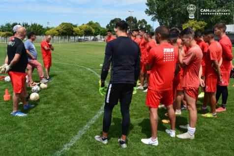 La Reserva comenzó a trabajar en el Campo de Deportes