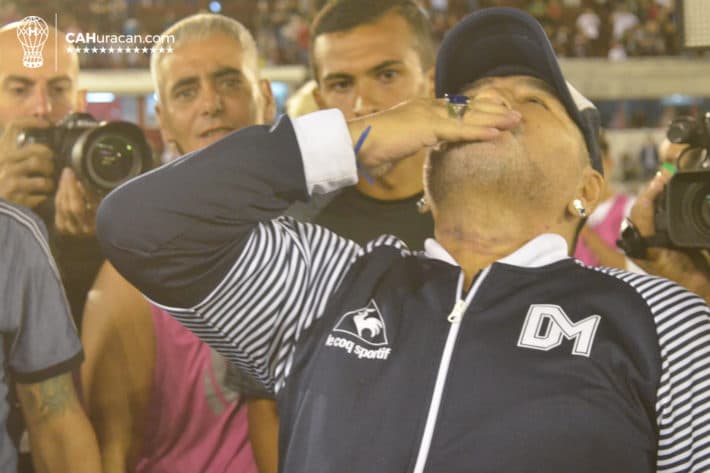 #MaradonaEnElPalacio