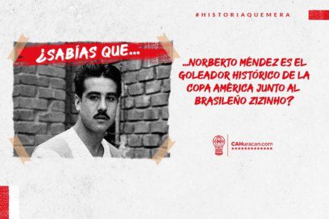 #HistoriaQuemera «Tucho» Méndez, el eterno goleador