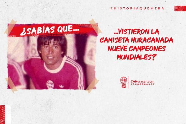 #HistoriaQuemera ¿Sabías que nueve campeones mundiales vistieron la camiseta huracanada?