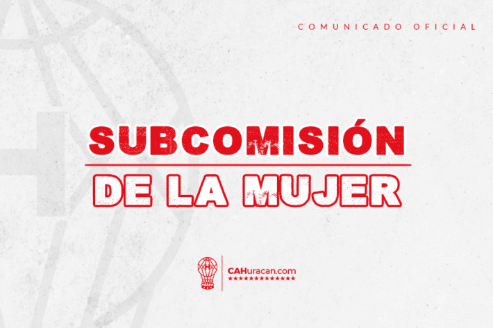 Información de la Subcomisión de la Mujer