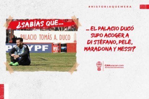 #HistoriaQuemera ¿Sabías que el Palacio Ducó supo acoger a Di Stéfano, Pelé, Maradona y Messi?