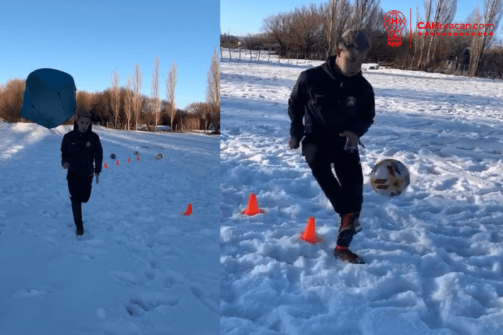 “La nieve no es un obstáculo para entrenar”