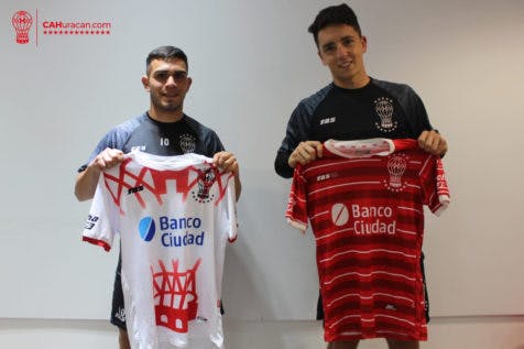 Joaquín Vignatti y Cristian Núñez firmaron su primer contrato