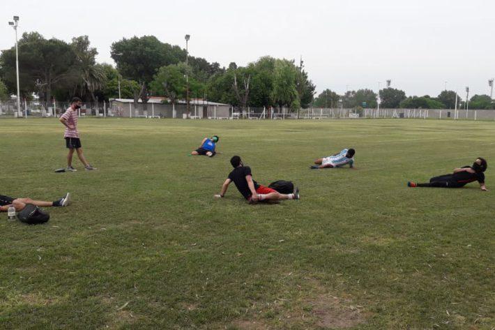 Huracán es el primer club en retomar los entrenamientos de Fútbol para Ciegos