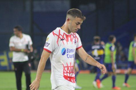 “Estoy muy feliz de debutar con la camiseta de Huracán”