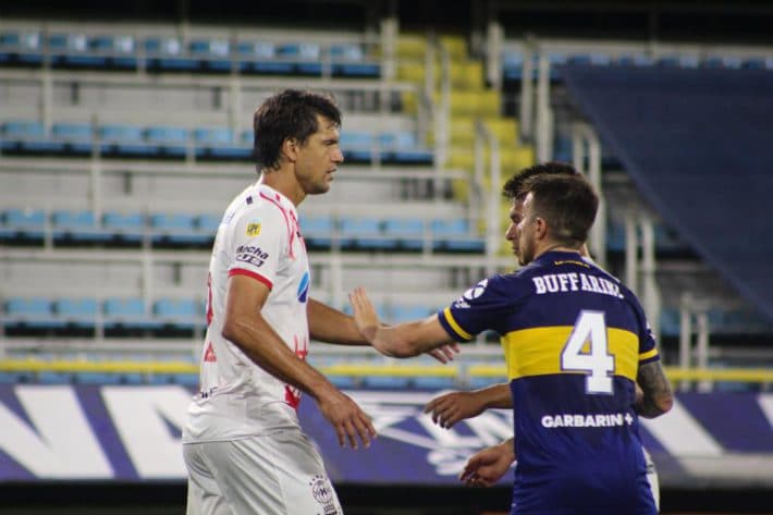 Huracán se midió ante Boca Jrs.