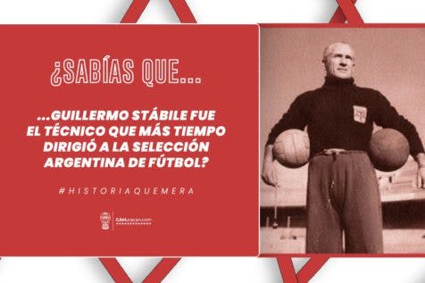 #HistoriaQuemera ¿Sabías que Guillermo Stábile fue el técnico que más tiempo dirigió a la Selección Argentina de Fútbol?
