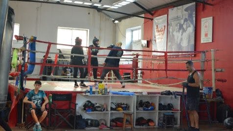 Techado de la terraza de Boxeo de la Sede