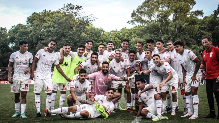 Huracán le ganó a Danubio en Uruguay