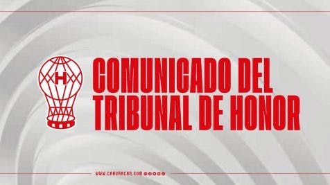 Comunicado del Tribunal de Honor