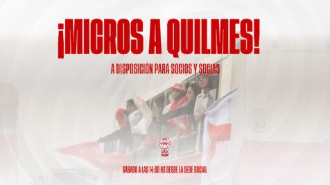 ¡Nos vamos a alentar al Globo a Quilmes!