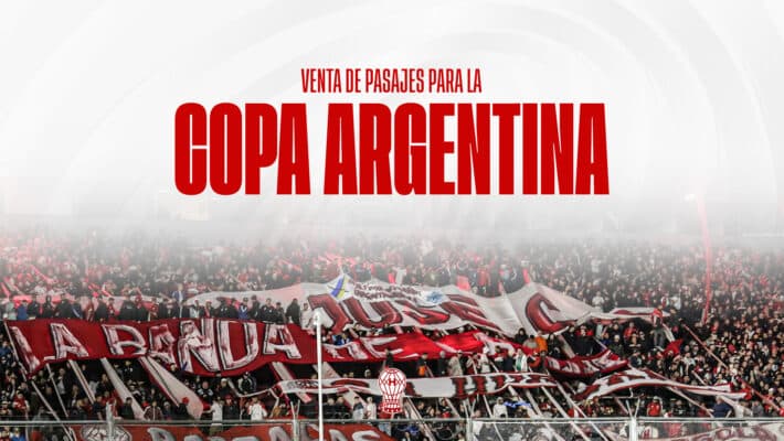 Venta de pasajes para la Copa Argentina