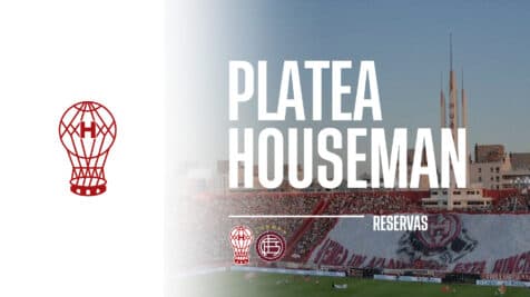 Reservas para la platea Houseman ante Lanús