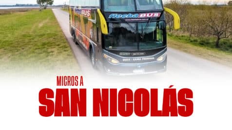 Micros a San Nicolás en ¡3 cuotas sin interés!