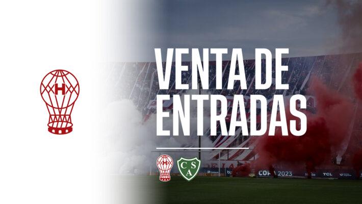 Venta de entradas ante Sarmiento