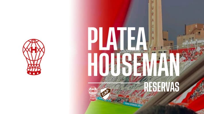 Reservas para la platea Houseman ante Platense