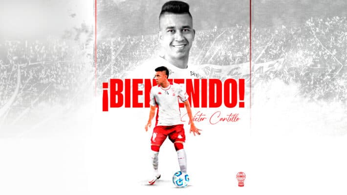 Víctor Cantillo ya es refuerzo de Huracán