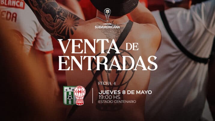 Venta de entradas ante Racing de Montevideo en la Sudamericana