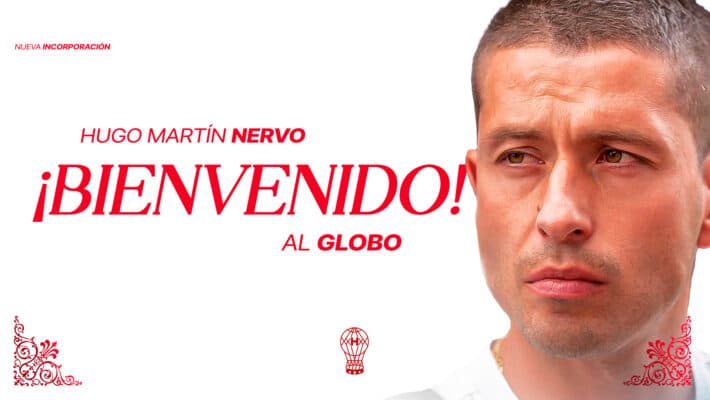 Martín Nervo ya es refuerzo de Huracán