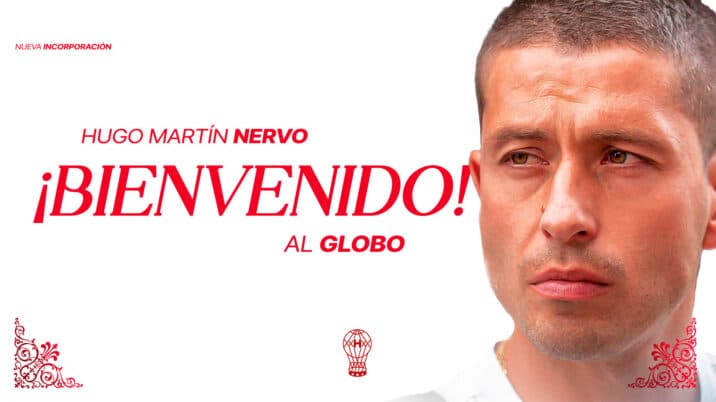Martín Nervo ya es refuerzo de Huracán