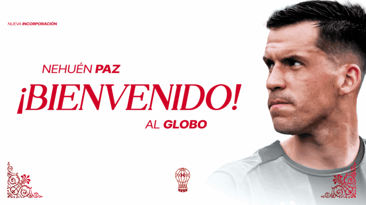 ¡Bienvenido, Nehuén Paz!