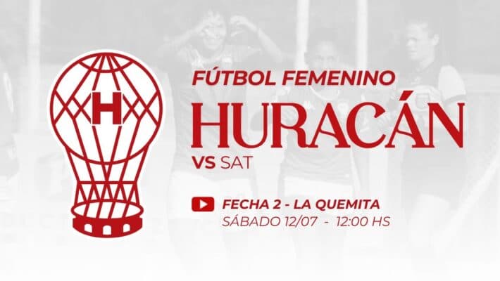 Fútbol Femenino: Huracán vs SAT