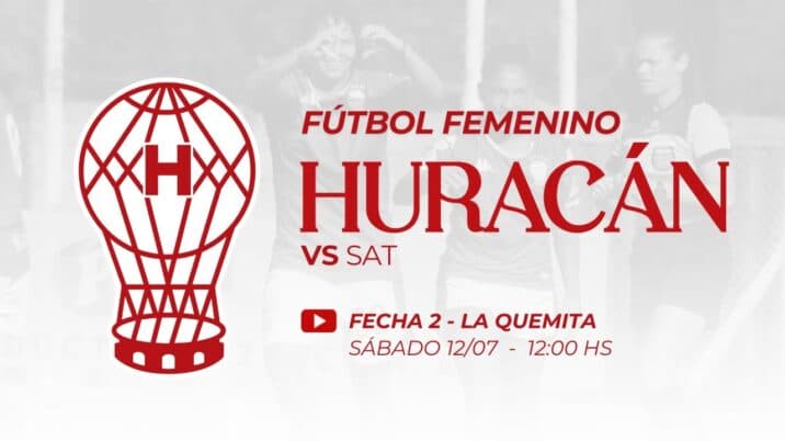 Fútbol Femenino: Huracán vs SAT