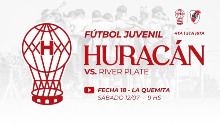 Juveniles: Huracán vs River Plate