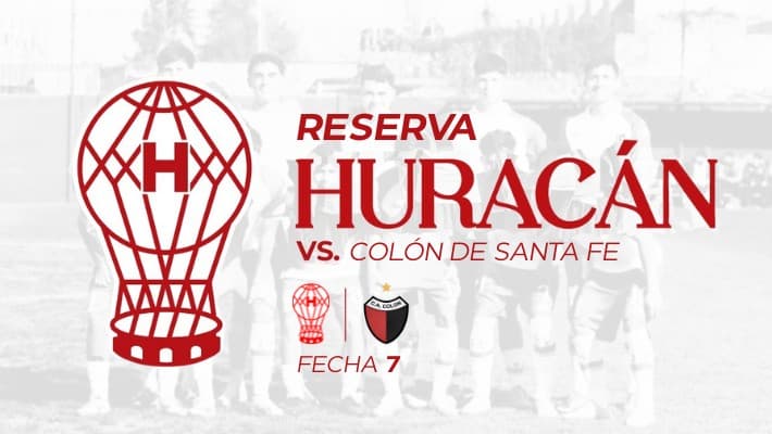 Reserva: Huracán vs Colón de Santa Fe