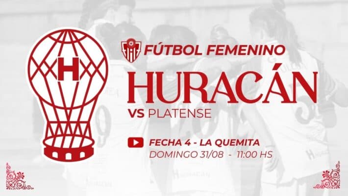 Fútbol Femenino: Huracán vs Platense