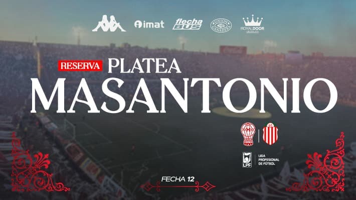 Reservas de la platea Masantonio ante Barracas