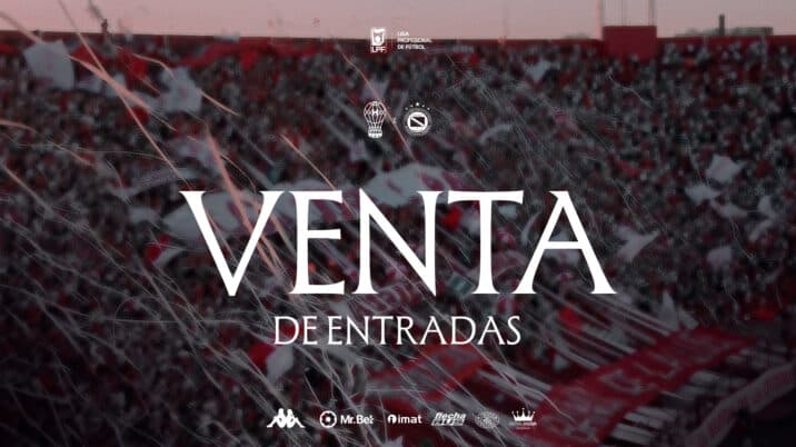 Venta de entradas ante Argentinos Juniors