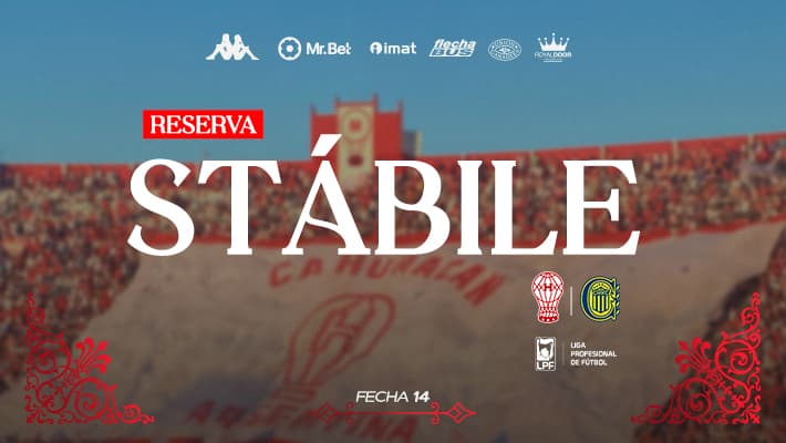 Reserva de la tribuna Stábile ante Rosario Central