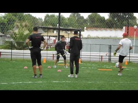 Entrenamiento plantel profesional