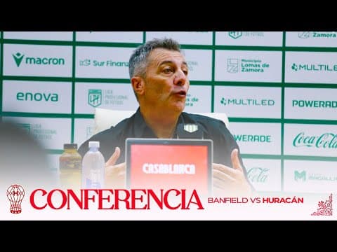 Conferencia de Prensa vs Banfield