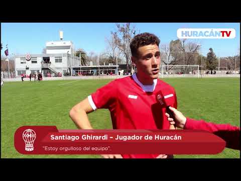 Ghirardi: «Estoy orgulloso del equipo»