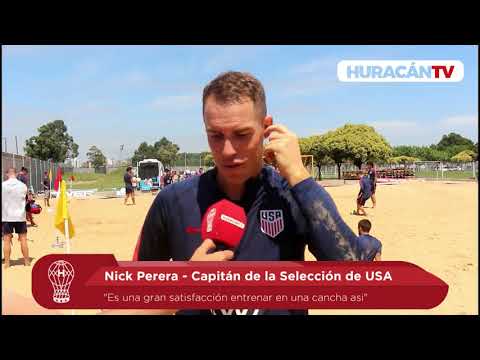 La Selección de USA entrenó en La Quemita