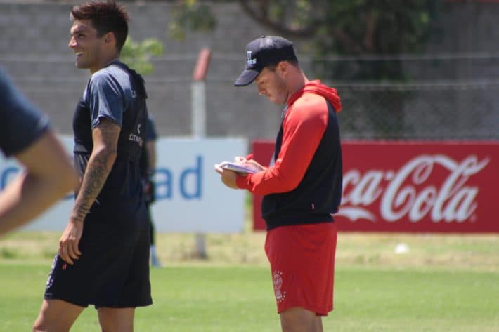 Última práctica antes de enfrentar a Boca Jrs