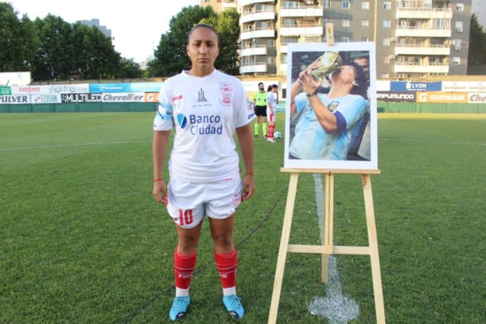 “Fue un honor llevar el apellido Maradona en mi camiseta”